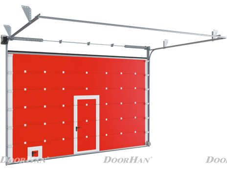 Секционные противопожарные ворота с пределом огнестойкости ei60, gatchina.doorhan.ru